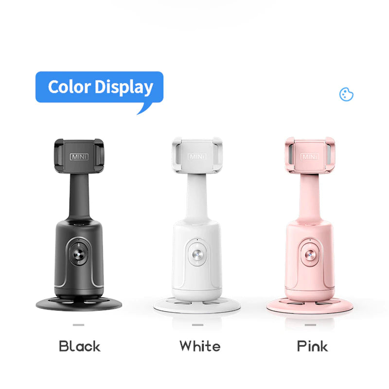 360 Face Tracking Desktop Phone Holder for Live Photography