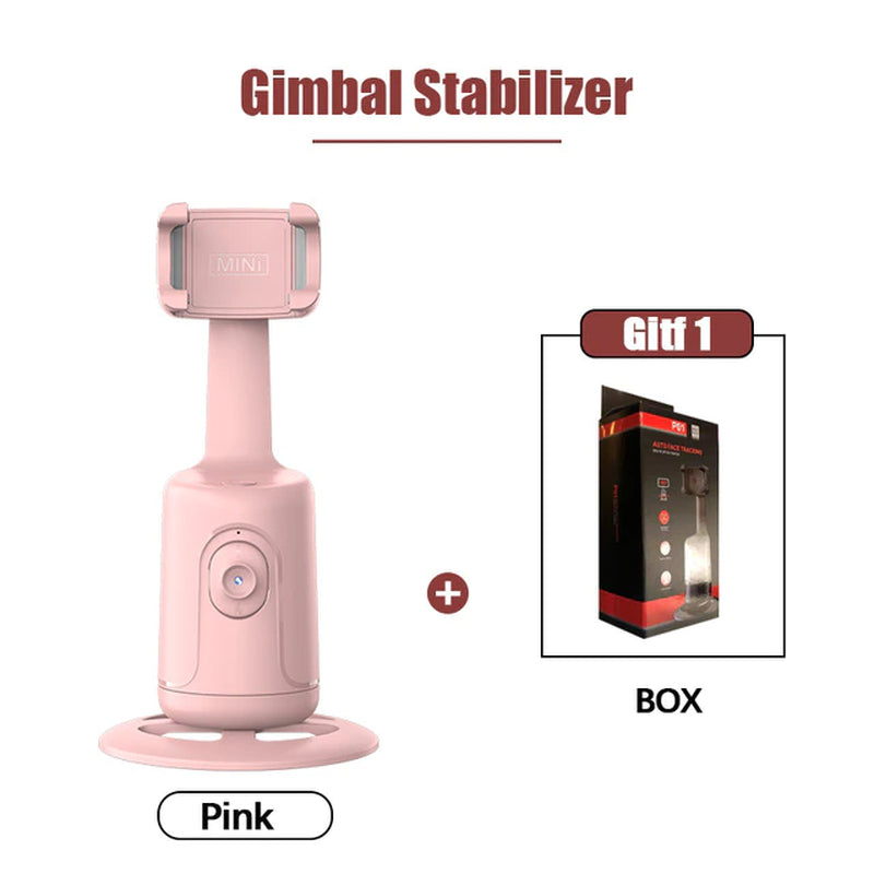 360 Face Tracking Desktop Phone Holder for Live Photography
