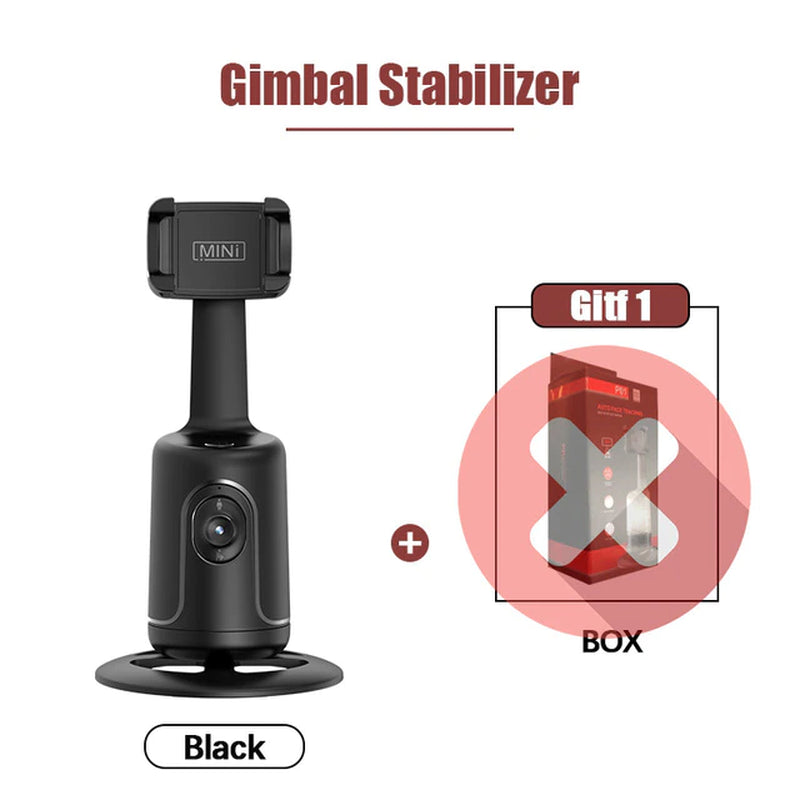 360 Face Tracking Desktop Phone Holder for Live Photography