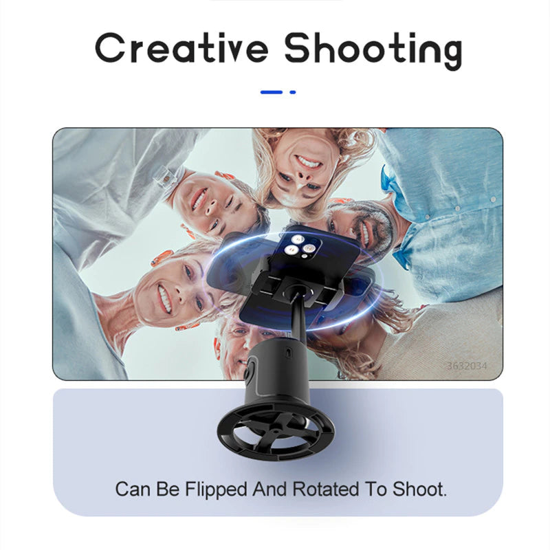 360 Face Tracking Desktop Phone Holder for Live Photography