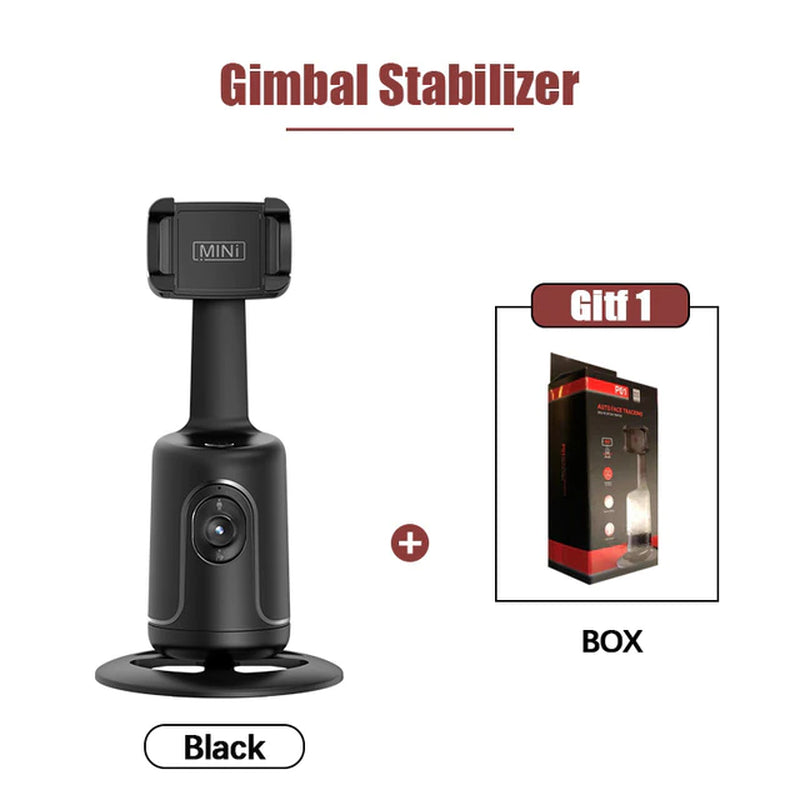 360 Face Tracking Desktop Phone Holder for Live Photography