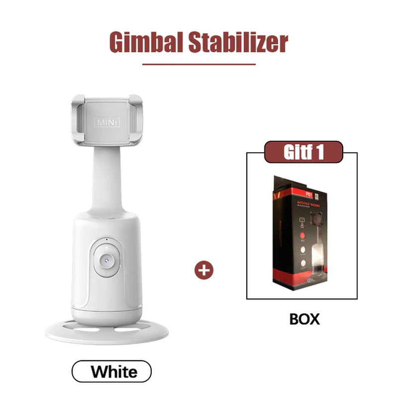 360 Face Tracking Desktop Phone Holder for Live Photography